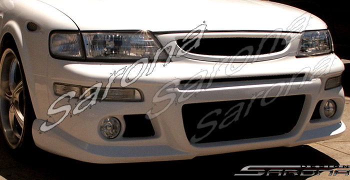 Custom Nissan Maxima  Sedan Front Bumper (1997 - 1999) - $590.00 (Part #NS-033-FB)